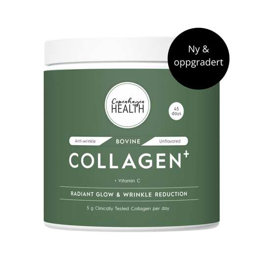 Bovine Collagen+ kollagenpulver fra storfe fra Copenhagen Health