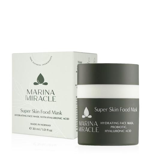 Super Skin Food Mask krukke og eske